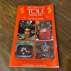 Vintage Decorative Tole Painting‎ book Kay Fraser